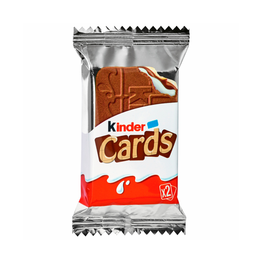 Вафли Kinder Cards    25,6гр
