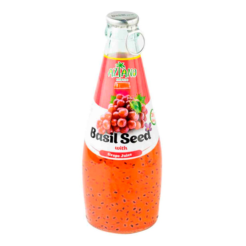Нектар Aziano Grape Juice with Basil Seed м  290мл