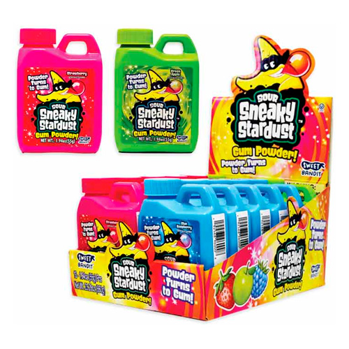 Кислый порошок Kidsmania жвачка  Sneaky Stardust    55гр