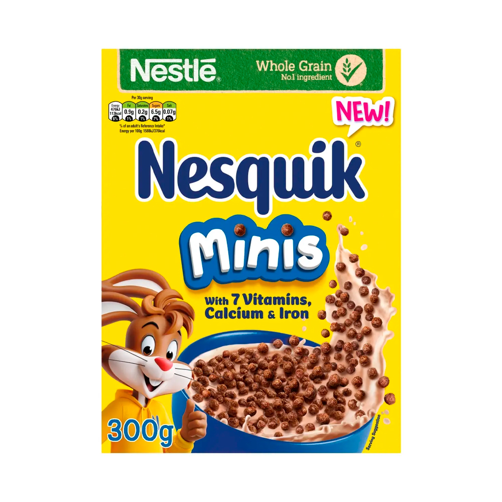 Готовый завтрак Nesquik Minis   300гр