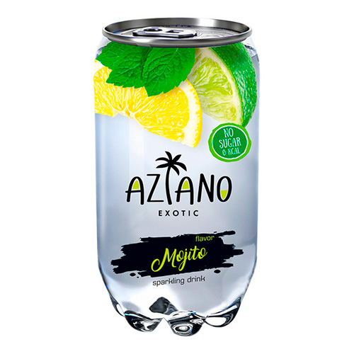 Газ.напиток Aziano Mojito м  350мл