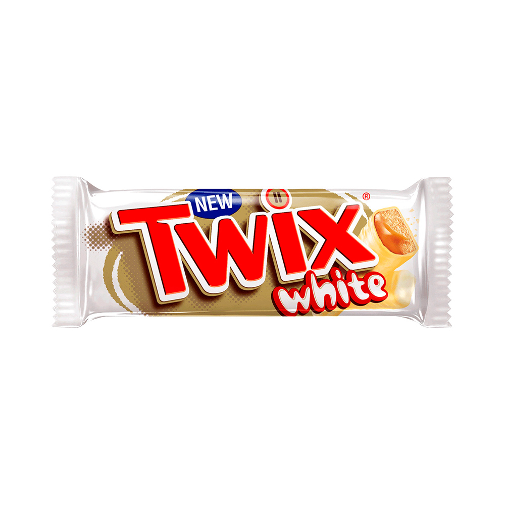 Шоколадный батончик Twix White   46гр