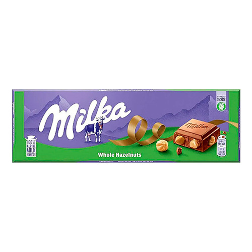 Шоколад Milka Whole Hazelnuts    250гр