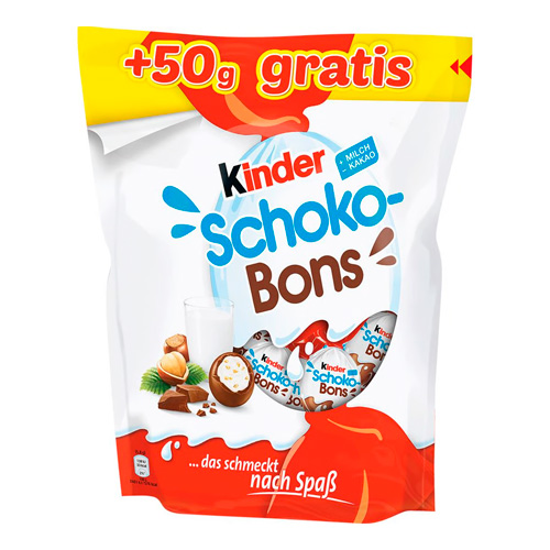 Шоколадные конфеты  Kinder Schoko Bons   350гр