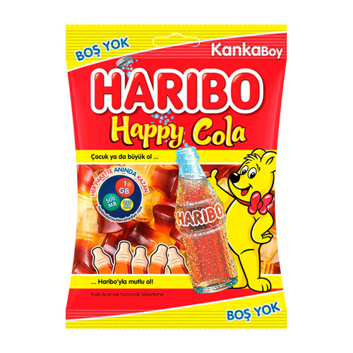 Жев.мармелад Haribo Happy Cola   80гр