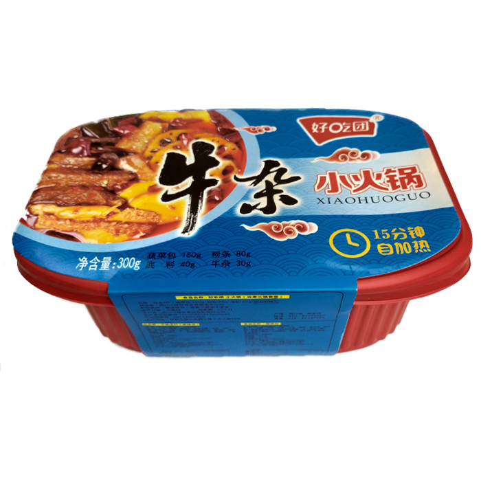 Лапша с подогревом Xiaohuoguo (24шт.*300гр)