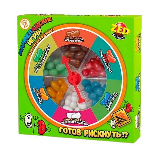 Драже ZED Candy Мармеладские игры подарочный набор 2 серия   120гр
