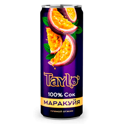 Сок Taylo Маракуйя (100% сока) 250мл