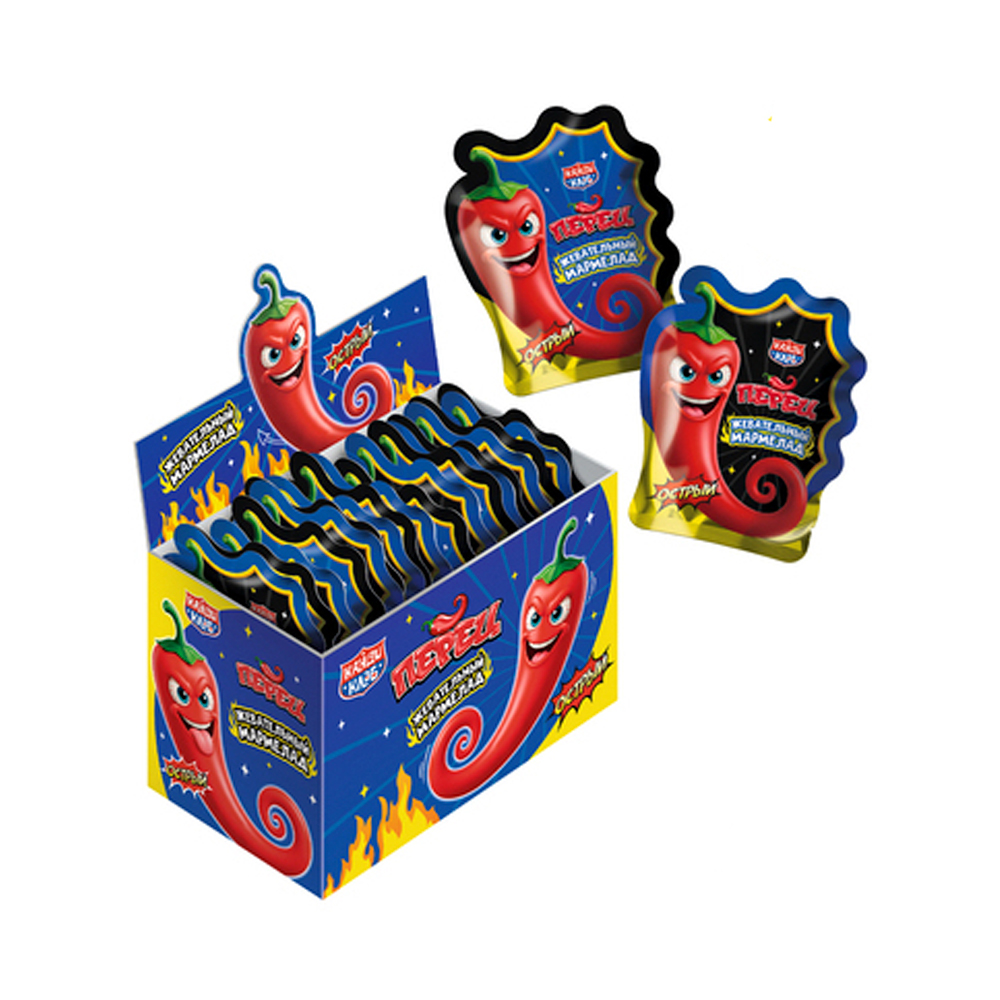 Жев.мармелад Канди Клаб Crazy Gummy. Перец   20гр