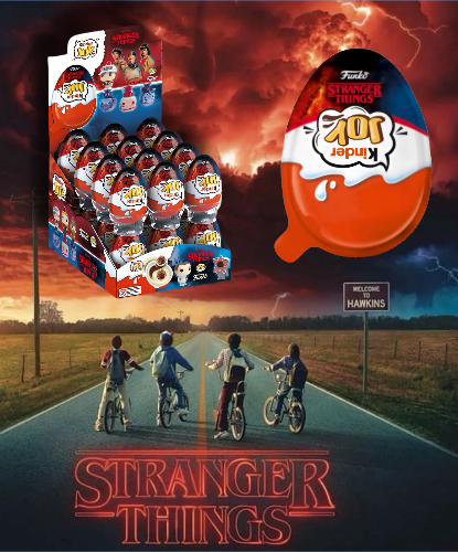Шоколадное яйцо Kinder Joy Stranger Things   20гр
