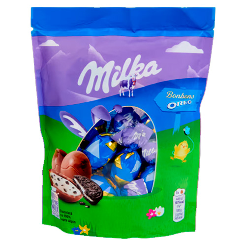 Шоколадные конфеты  Milka Bonsbons Oreo    86гр