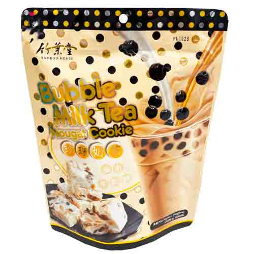 Печенье с нугой Bubble Milk Tea Nougat Cookie 144гр
