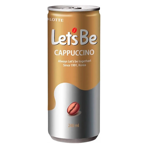Напиток кофейный Lotte let's be Cappucino   240мл