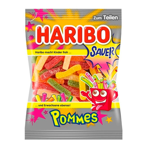 Жев.мармелад Haribo Sauer Pommes    100гр