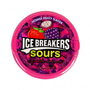 Леденцы ICE BREAKERS Sour Berry 42гр