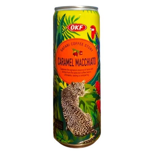 Напиток кофейный OKF Caramel Macchiato   340гр