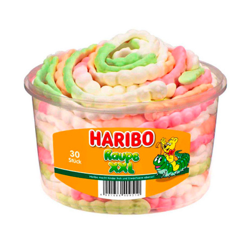 Жев.мармелад Haribo Raupe XXL    960гр