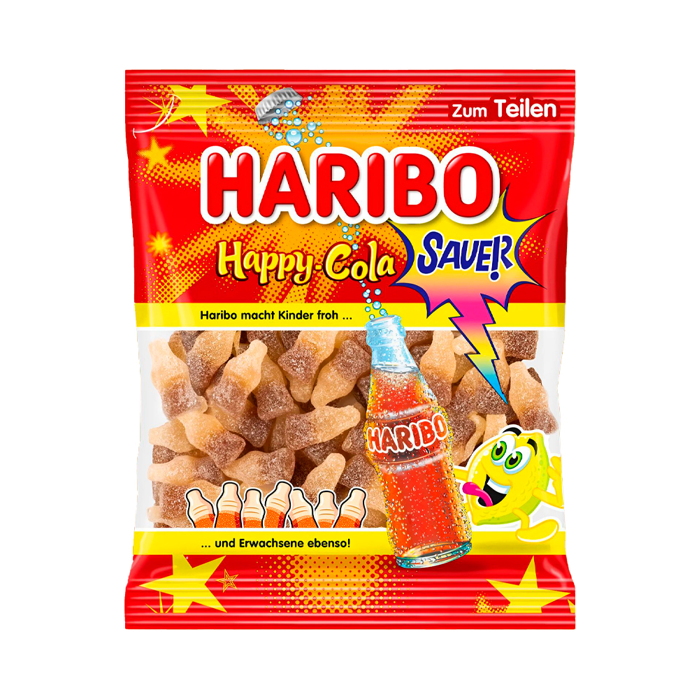 Жев.мармелад Haribo Happy Cola Sauer   175гр