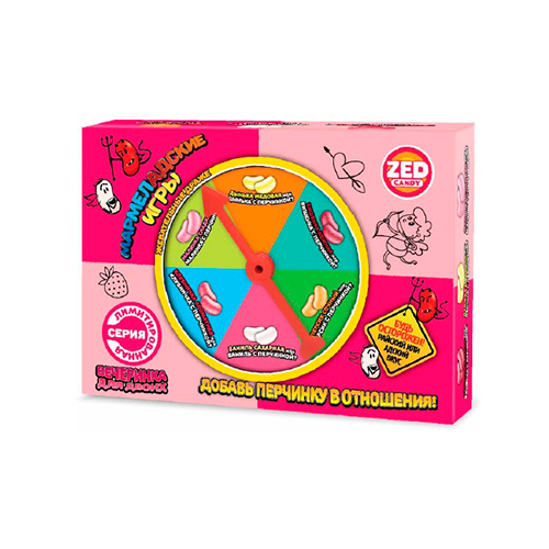 Драже ZED Candy Мармеладские игры Вечеринка для двоих  100гр