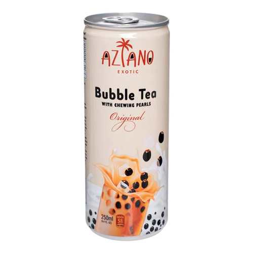Молочный чай Aziano Bubble tea Original с жев.шариками из конжака  250мл