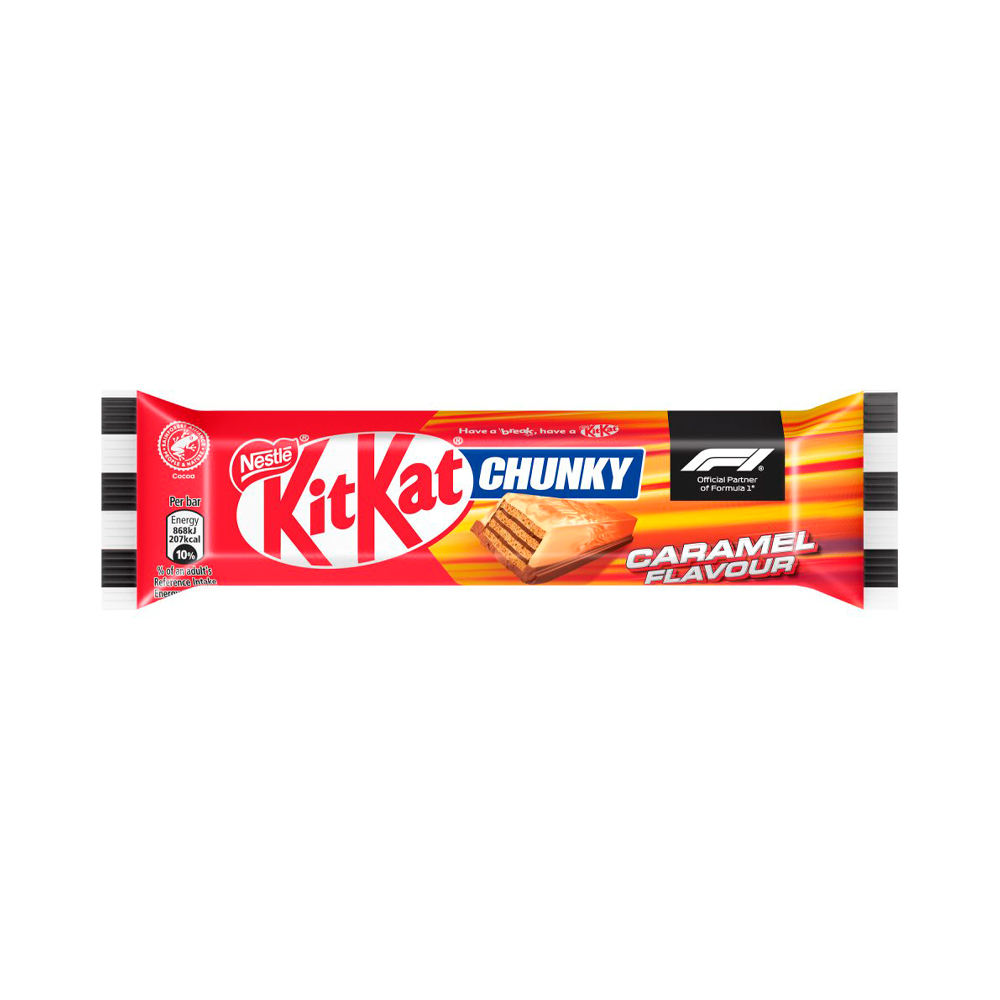 Вафли KitKat CHUNKY CARAMEL FLAVOUR   40гр