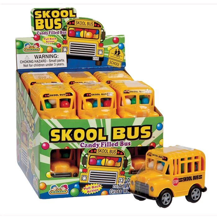 Kidsmania Skool Bus  Разноцветные Конфеты 15гр