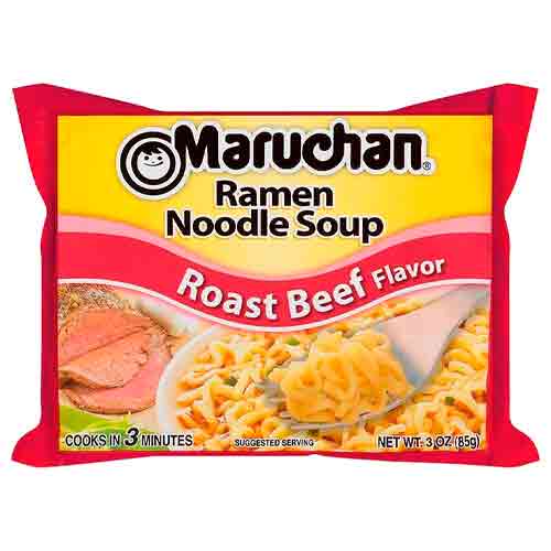 Лапша Maruchan говядина 85гр