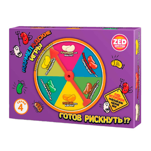Мармеладские игры ZED Candy набор 4 серия   120гр