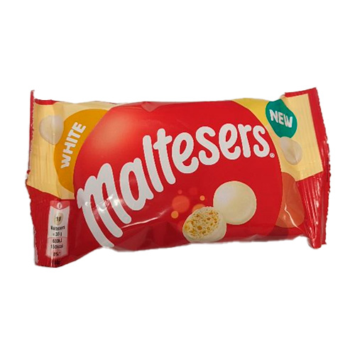 Шоколадные шарики Maltesers в белом шоколаде   30гр