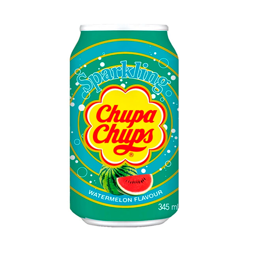 Газ.напиток Chupa Chups Watermelon  ж/б 345мл