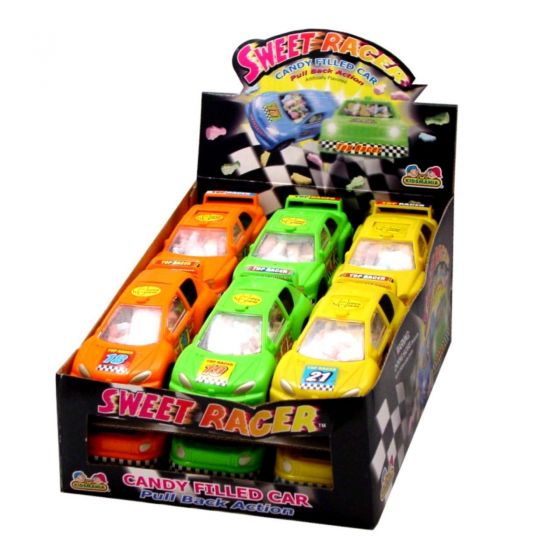 Sweet Racer Candy Filled Car Разноцветные конфеты 12гр.