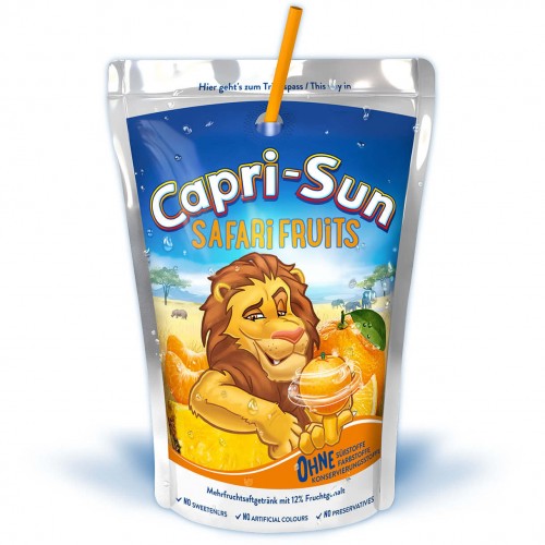 Напиток Capri-Sun Safari Fruits 200мл