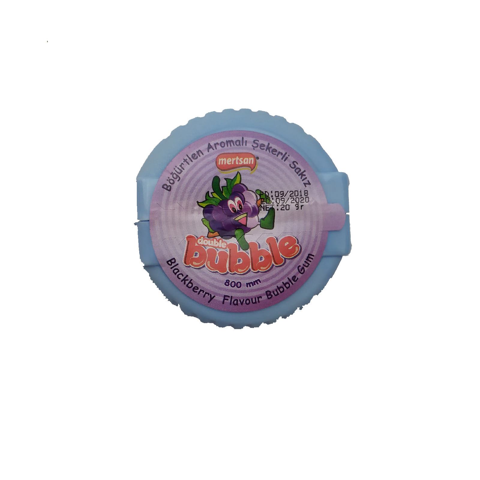 Жев.резинка DOUBLE BUBBLE MIX рулетка 20гр