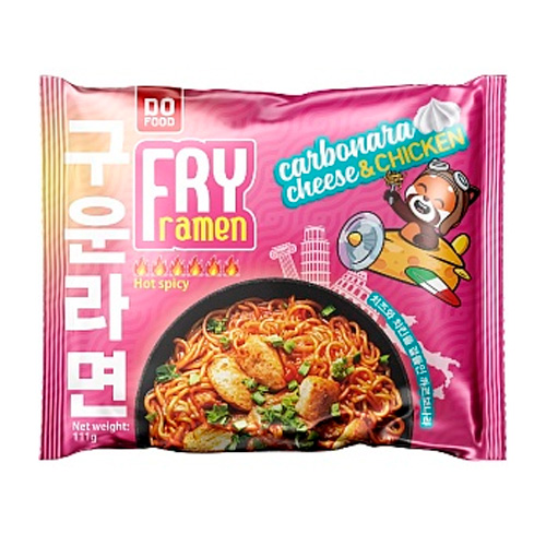 Лапша FRY Ramen Carbonara cheese with chicken   111гр