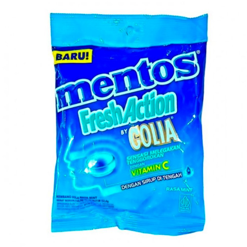 Жев.конфета Mentos Mint Mentos Fresh Action Golia  105гр