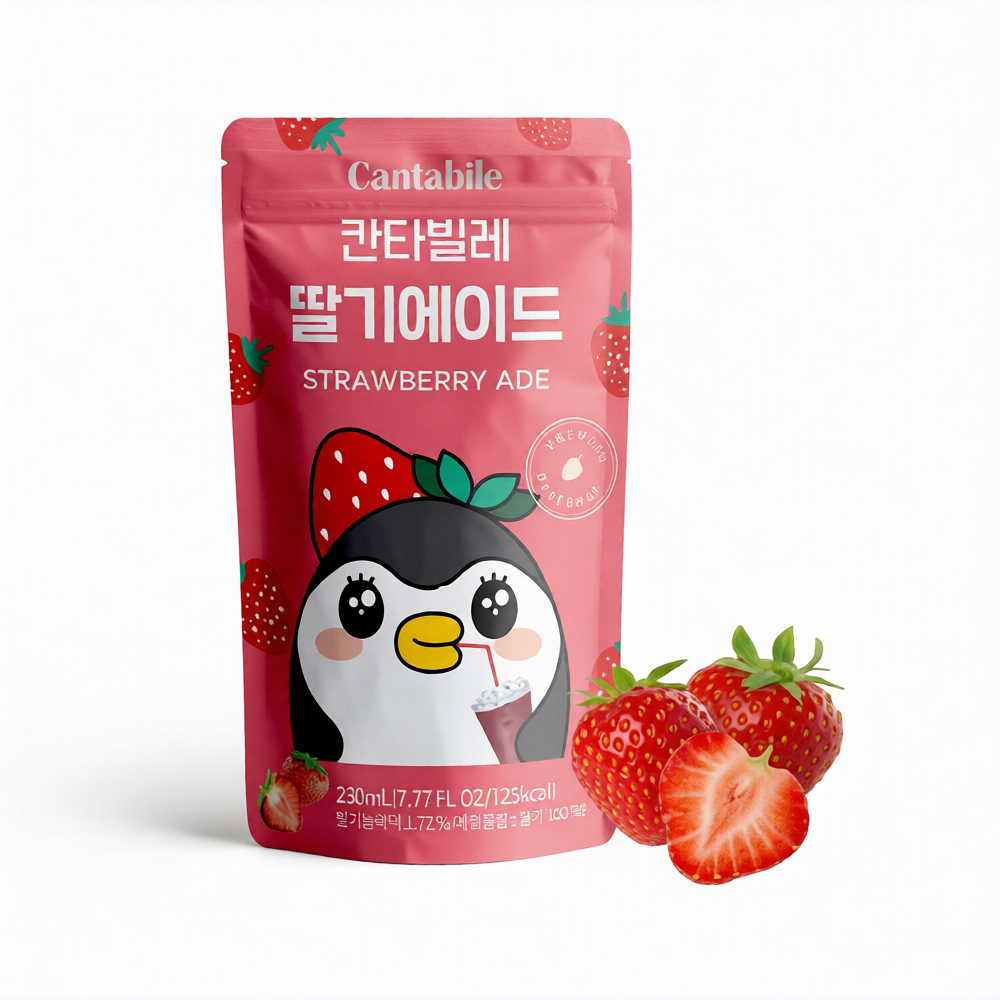 Напиток безалкогольный CANTABILE STRAWBERRY   230мл