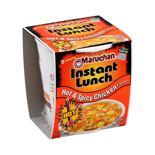 Лапша Maruchan Instant Lunch Спайси лайм с курицей (Hot Spicy Lime Chicken) 64гр