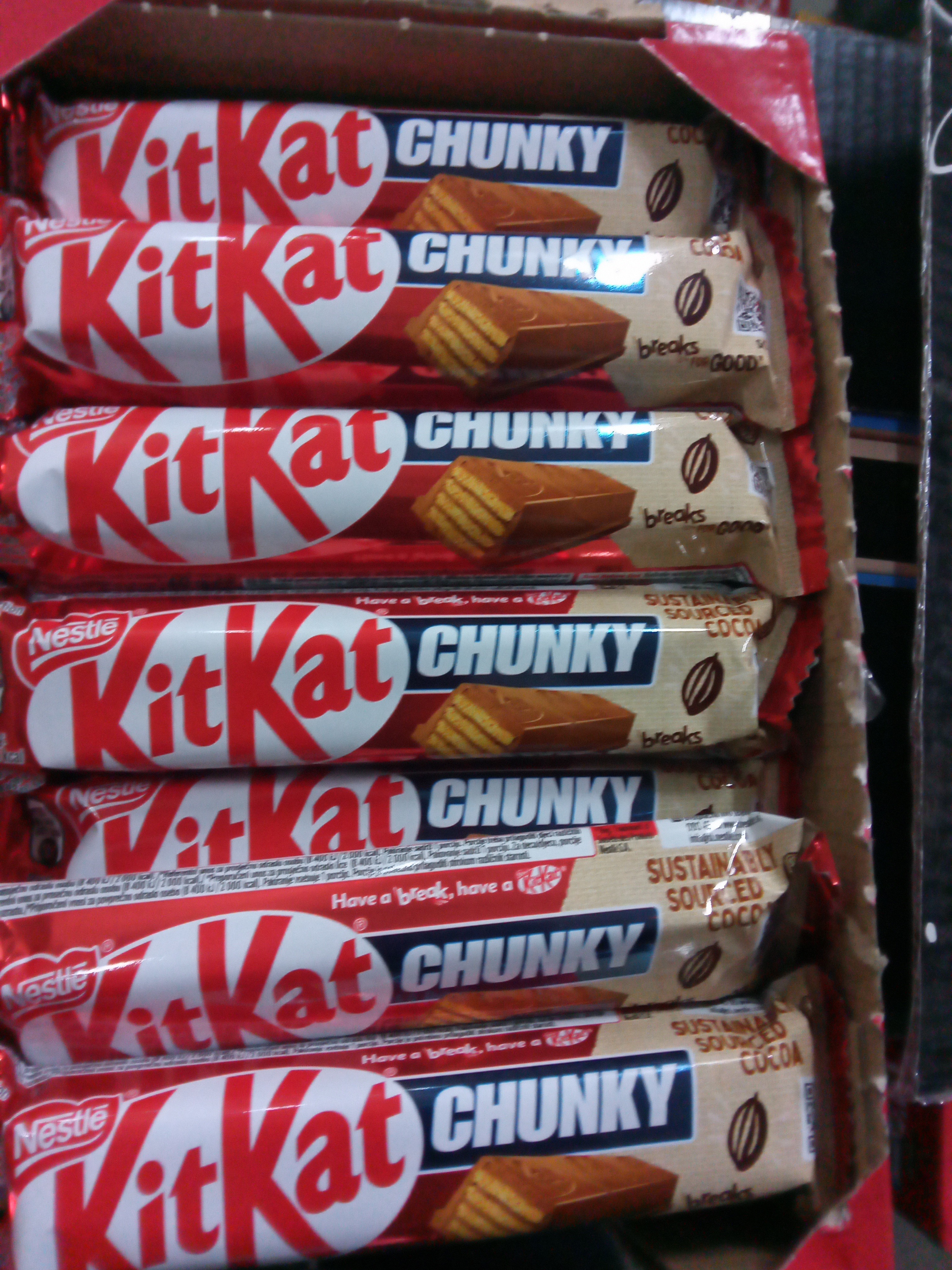 Шоколад KitKat Chunky Milk   40гр