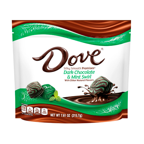 Шоколад Dove Promises Dark Chocolate & Mint Swirl, 215,7гр