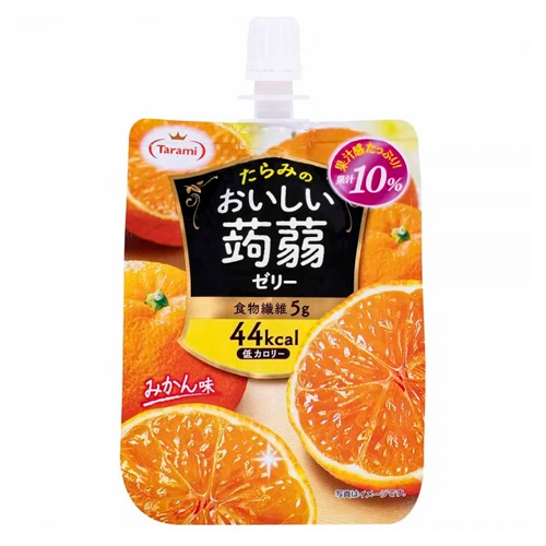 Желе питьевое Tarami конняку со вкусом Апельсина   150гр
