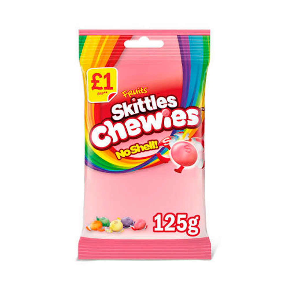 Драже Skittles Fruits Chewies   125гр