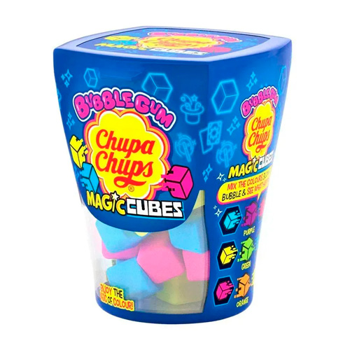 Жев.резинка Chupa Chups Magic Cubes   86гр