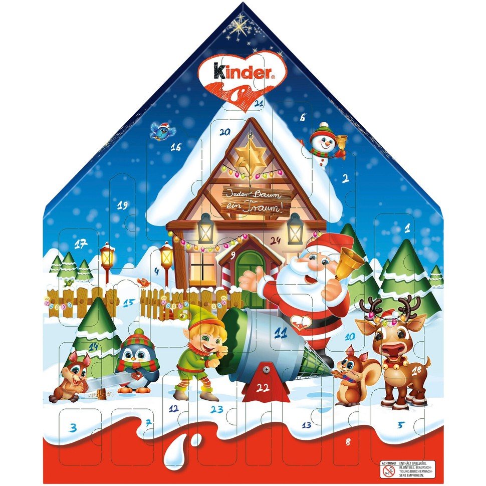 Адвент-календарь Kinder Maxi Mix   351гр