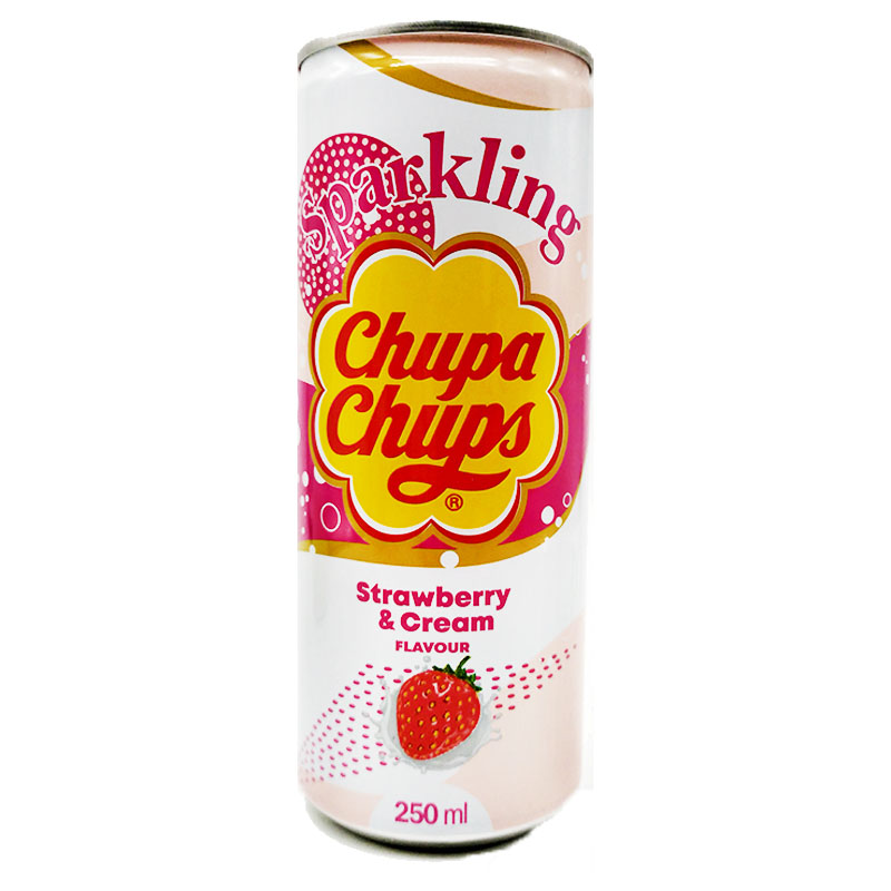 Газ.напиток Chupa Chups Strawberry Cream   250мл