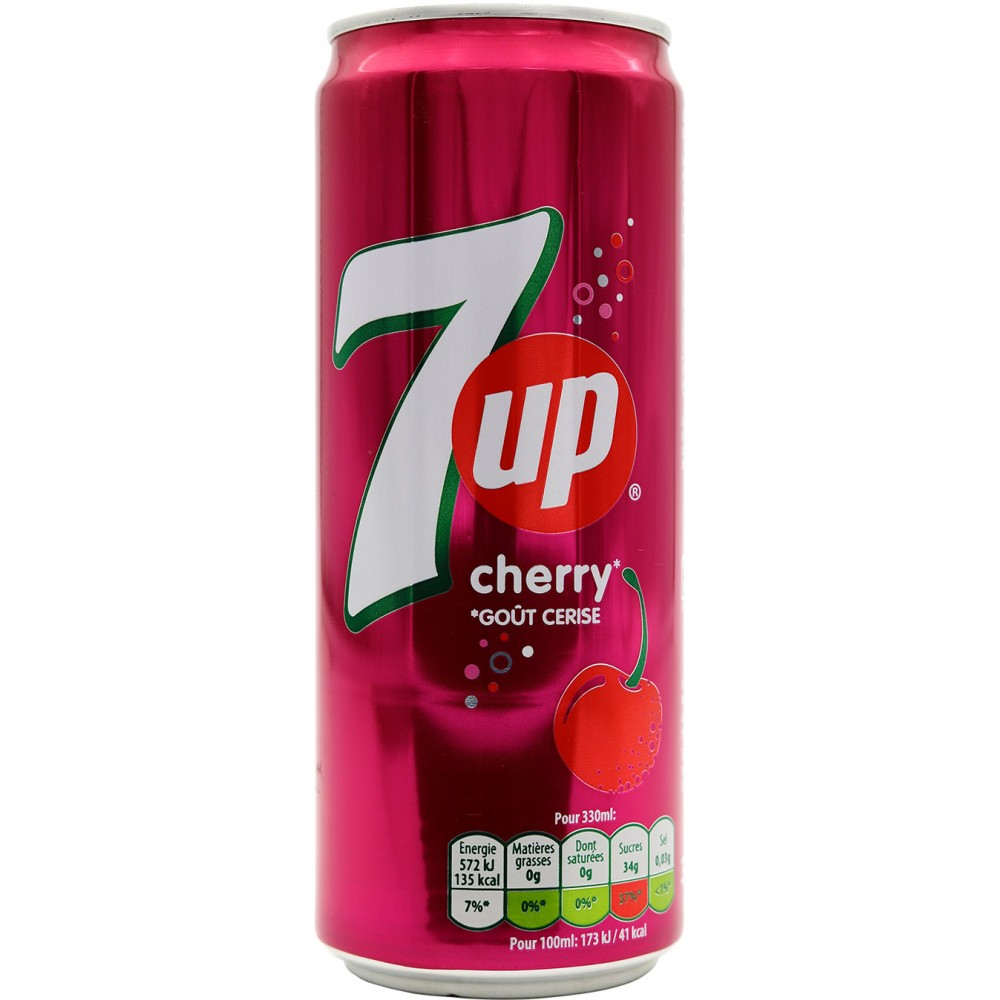 Газ. Напиток 7up Cherry 330мл.