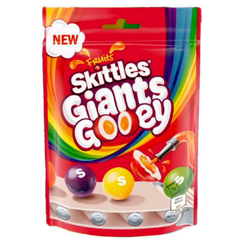 Драже Skittles Giants GOOEY   125гр