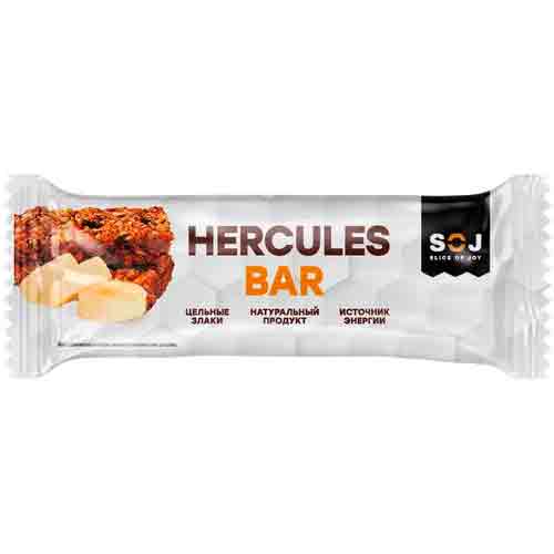 Злаковый батончик Hercules Bar с бананом 40гр