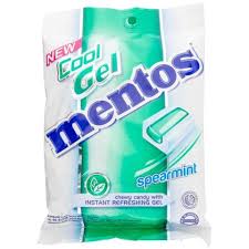 Жев. конфеты Ментос Cool Gel Spearmint пакет 99гр