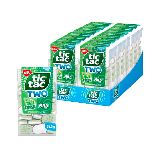Драже Tic Tac Two Spearmint   38,5гр