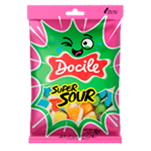 Жев.мармелад DOCILE Super Sour Pyramid   80гр